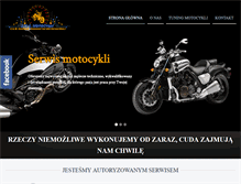 Tablet Screenshot of jmgmotocykle.pl